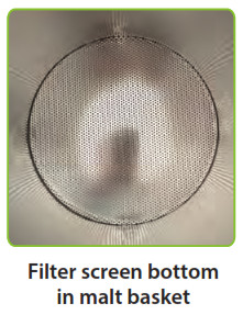 nutrichef Home Beer Brewing Machine PKBRKTL200 - Malt basket