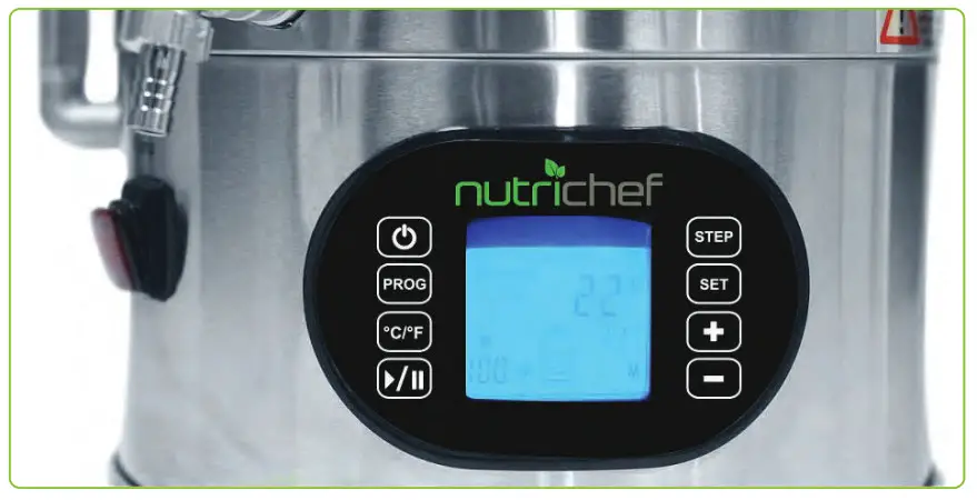 nutrichef Home Beer Brewing Machine PKBRKTL200 - UNDERSTANDING THE HOME BEER BREWING MACHINE CONTROLLER