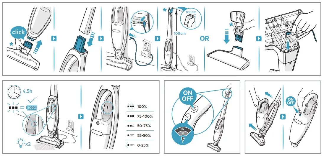 AEG QX8 Cordless Vacuum Cleaner-1