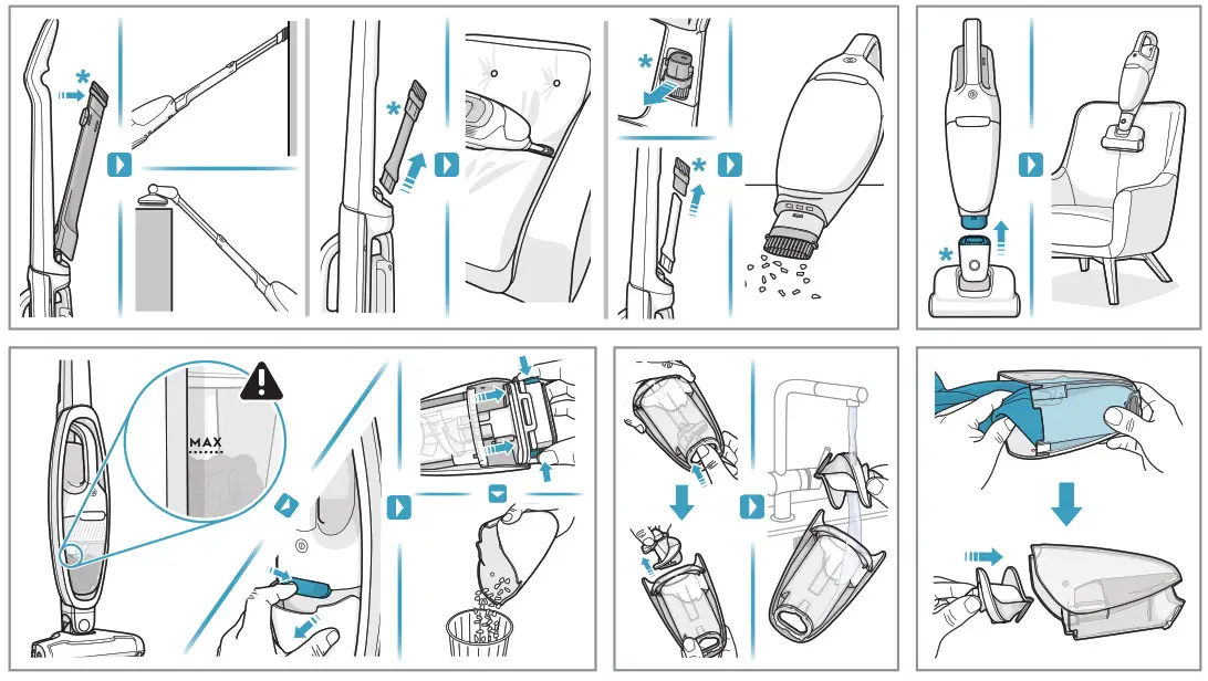 AEG QX8 Cordless Vacuum Cleaner-2