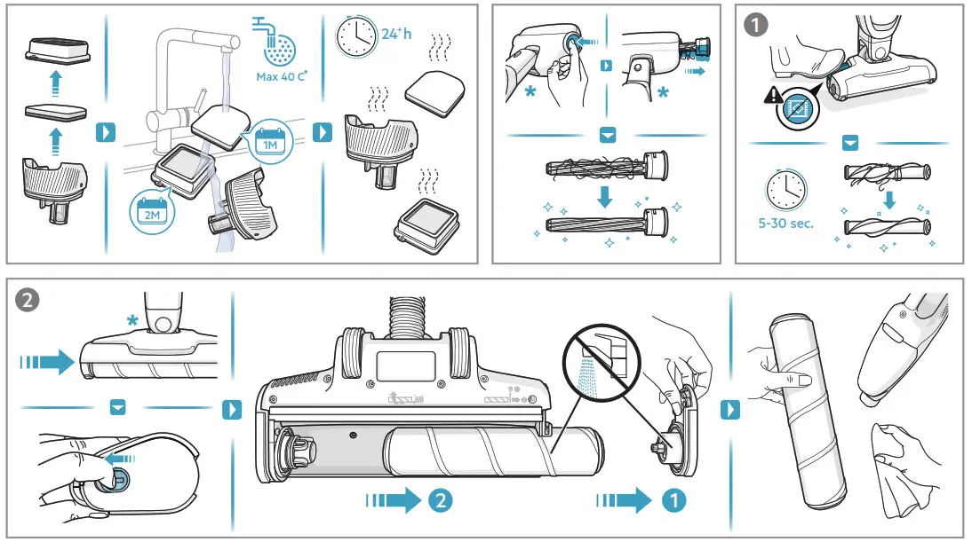 AEG QX8 Cordless Vacuum Cleaner-3