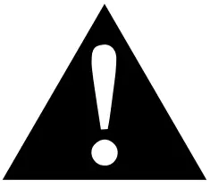 WARNING icon