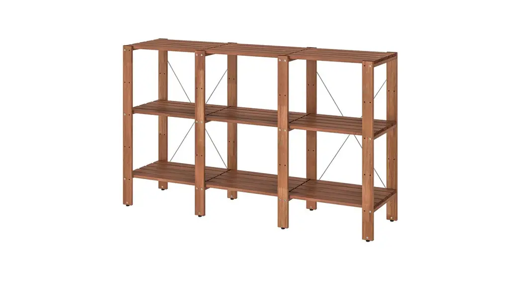 Ikea Tordh Post Outdoor Brown Stained Installation Guide