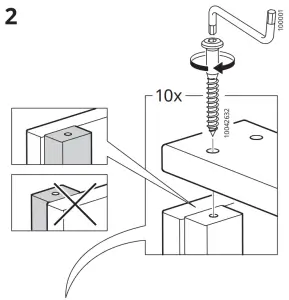 IKEA TORDH Post Outdoor Brown Stained - fig15