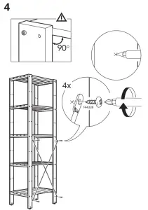 IKEA TORDH Post Outdoor Brown Stained - fig20