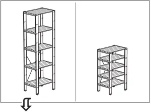 IKEA TORDH Post Outdoor Brown Stained - fig8
