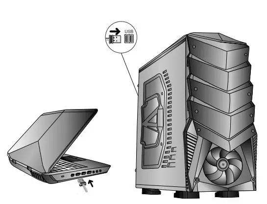 18606 uRage Freezer 600 Metal Gaming Notebook Fan fig1