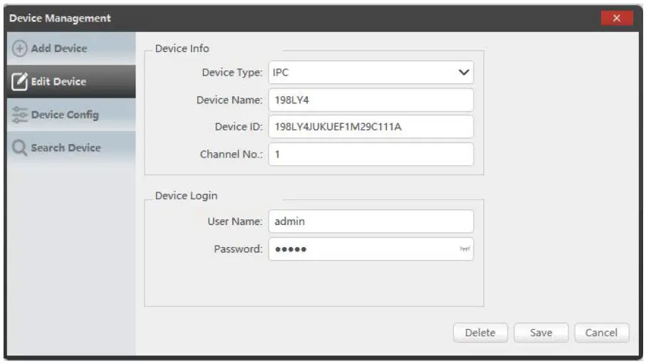 Remote View Settings (AVSS Client) 4