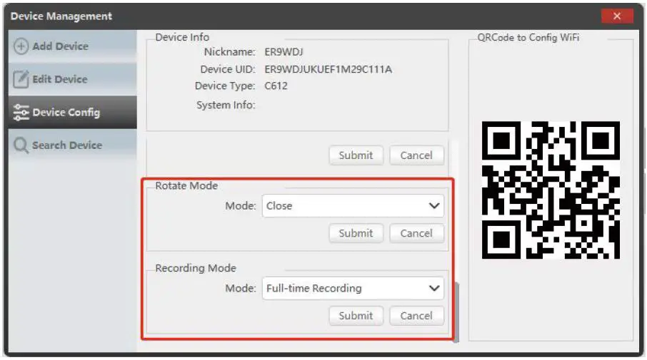 Remote View Settings (AVSS Client) 8