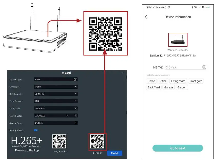 Remote View Settings (App) 1