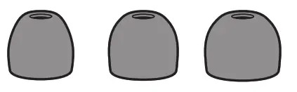 plantronics 204353 01 BackBeat GO 3 Wireless Earbuds - ear canal is essential.