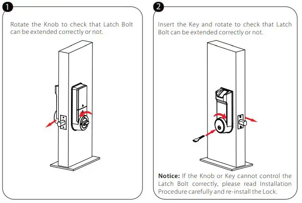 ZKTeco AL40 Series Finger Print Door Lock fig11
