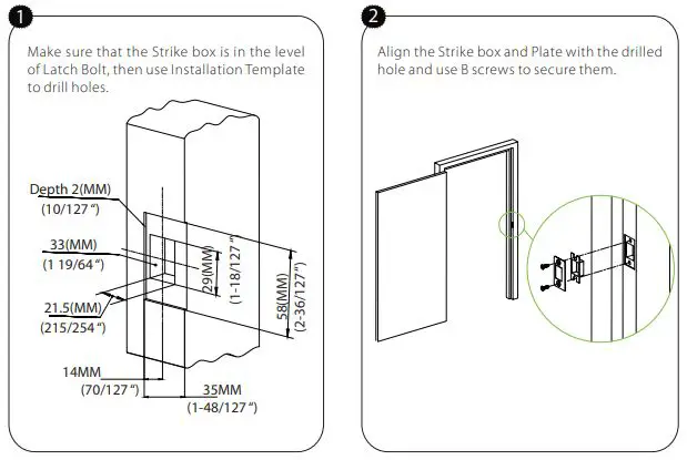 ZKTeco AL40 Series Finger Print Door Lock fig13