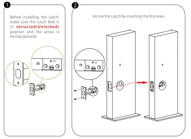 ZKTeco AL40 Series Finger Print Door Lock fig5
