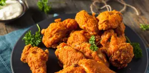 Gourmia GAF956 Dual Basket Digital Air Fryer - food