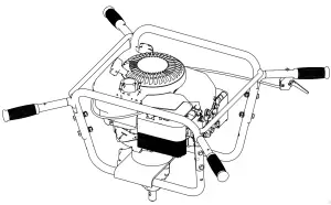 Earthquake Two Man Earth Auger Powerhead 9800 Series