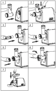 Westfalia 86 02 74 Meat Grinder - fig 2