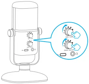 Saramonic SR MV2000W Wired Wireless Dual Function Microphone - according