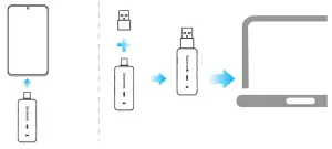 Saramonic SR MV2000W Wired Wireless Dual Function Microphone - receiver