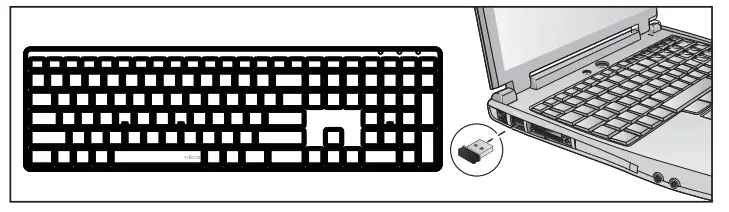 WISFOX M189 Wireless Office Mouse - Keyboard