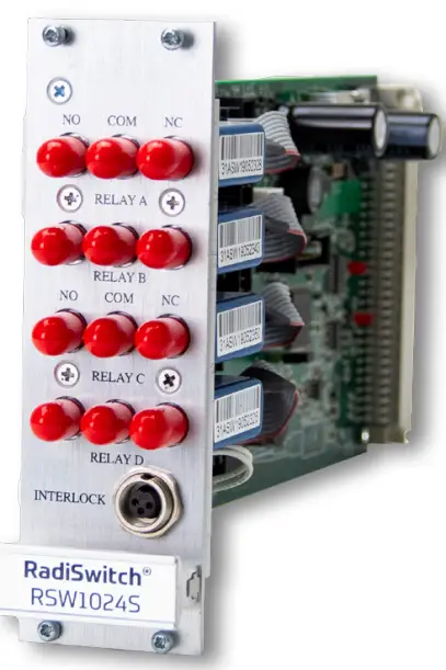 raditeq RGN2006A RadiSwitch Coaxial Relay Switch Cards fig1