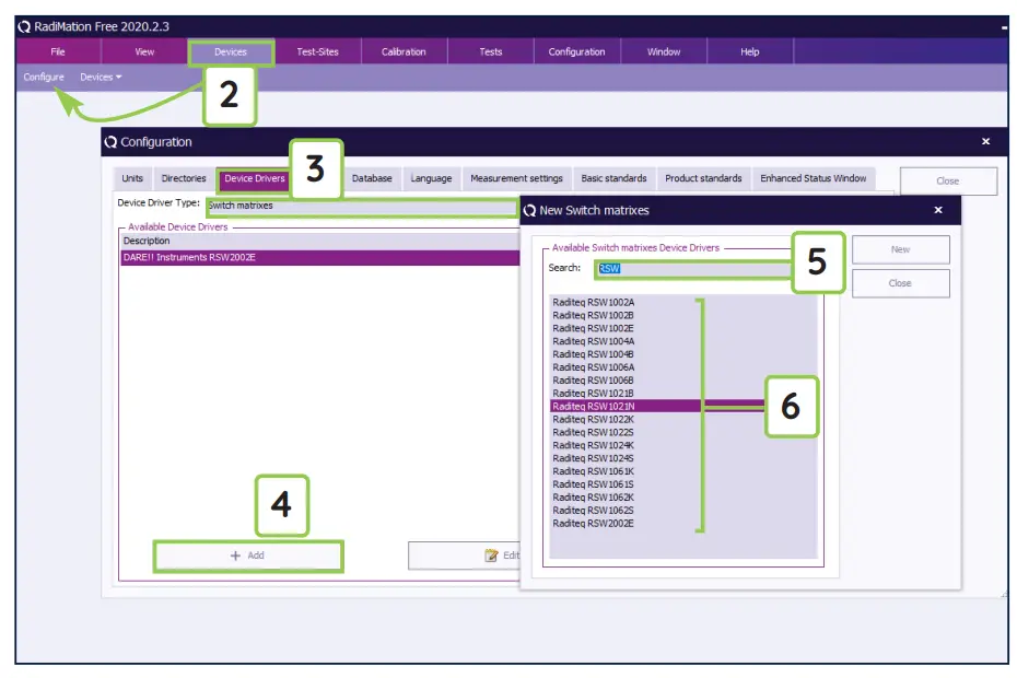 raditeq RGN2006A RadiSwitch Coaxial Relay Switch Cards fig9