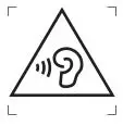 hearing damage icon