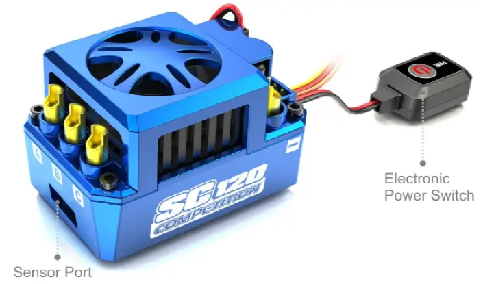 ROBITRONIC SK-300052-01 SC 120A Electronic Speed Controller fig 3