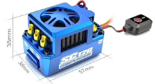 ROBITRONIC SK-300052-01 SC 120A Electronic Speed Controller