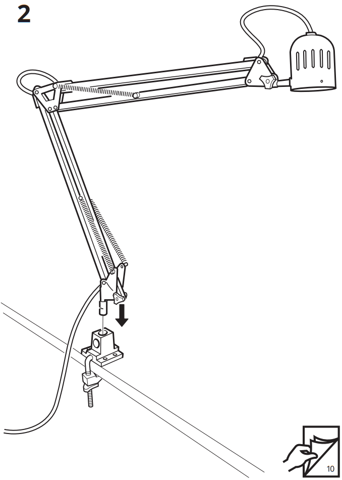 IKEA 604 249 87 TERTIAL Work Lamp with LED Bulb - Fig 4