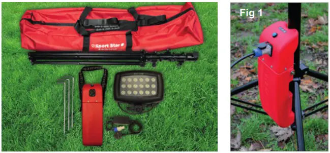 NightSearcher NSSPORTSTAR SportStar Rechargeable Lighting Kit - overview