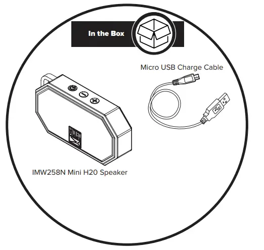 ALTEC IMW258N Mini H20 Rugged Bluetooth Speaker FIG 1