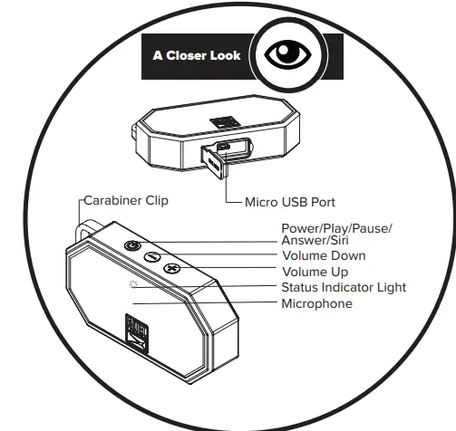 ALTEC IMW258N Mini H20 Rugged Bluetooth Speaker FIG 2