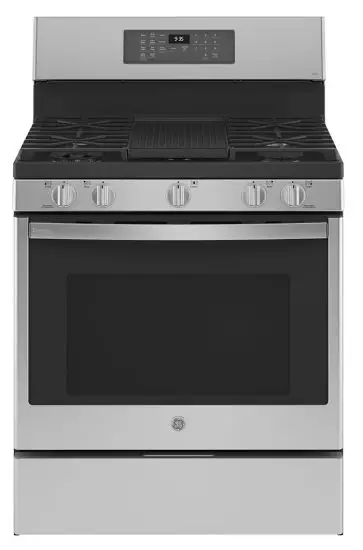 GE Appliances PC2B935YPFS Gas and Dual Fuel Gas Range