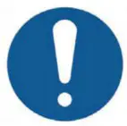 Graphic symbols used on the Product