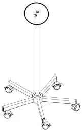 Installation of 5-spoke floor version (RL)