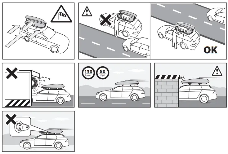 MENABO MANIA 320 Car Roof Box-fig7