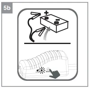 Jump starting for the vehicle
