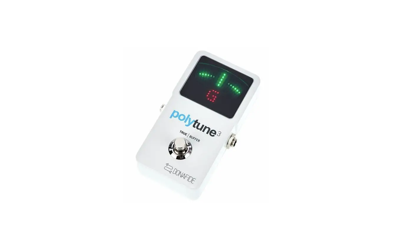 Tc Electronic Polytune 3 Led Guitar Tuner Pedal With Buffer User Guide