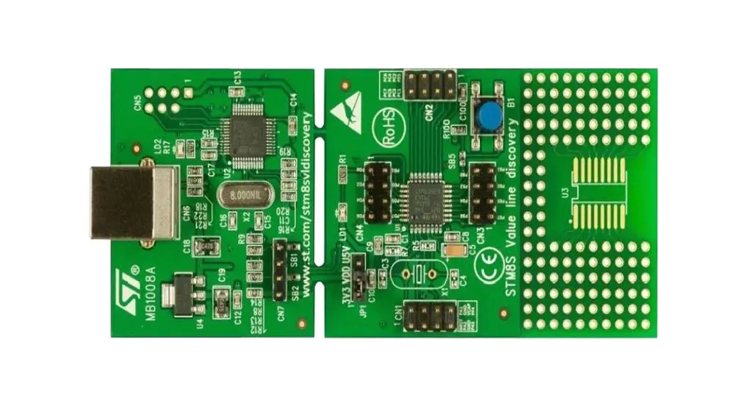 Stm8s Touch Sensing Evaluation Kit User Manual