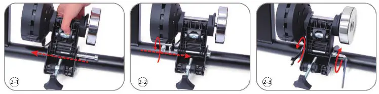 Sportneer Y23-86000-01 Trainer Stand Indoor Cycling - How to Assemble 2