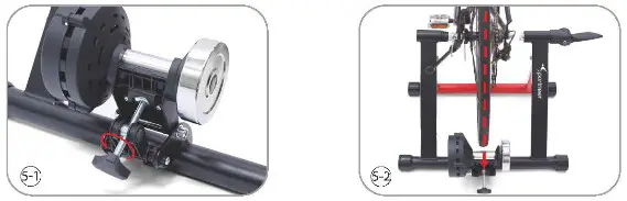 Sportneer Y23-86000-01 Trainer Stand Indoor Cycling - How to Use 6