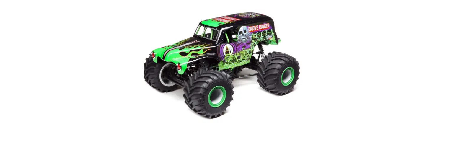 Horizon Los04021t1 Grave Digger Lmt Solid Axle 4wd Monster Truck Rtr Instruction Manual