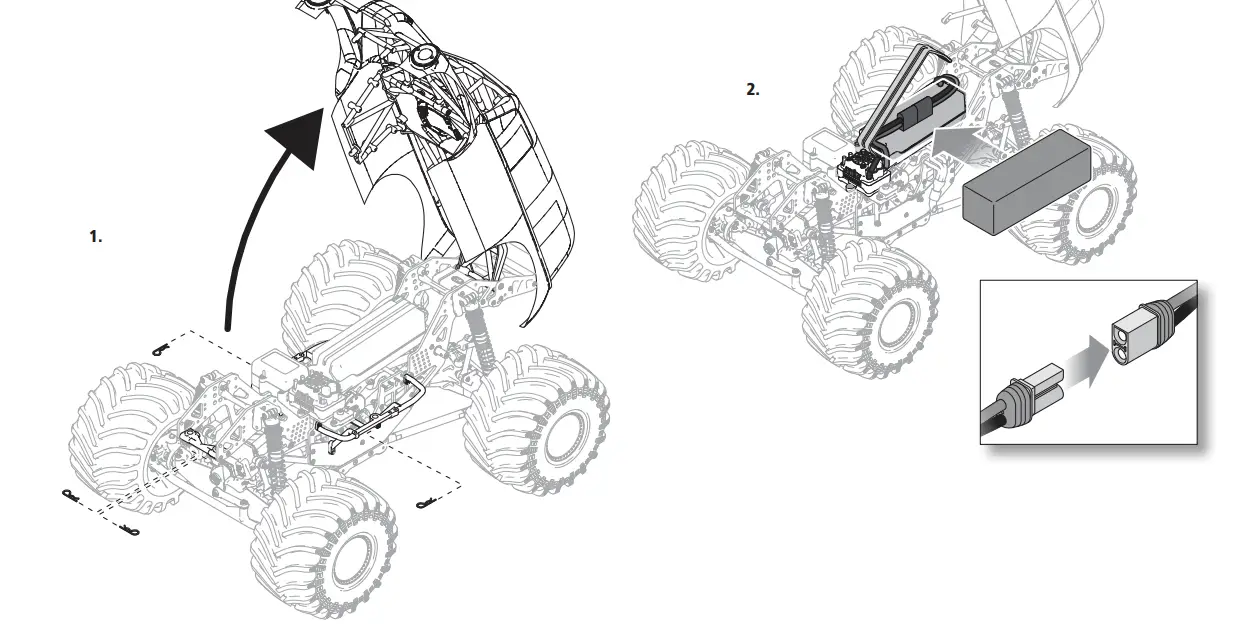 HORIZON-LOS04021T1-GRAVE-DIGGER-Lmt-Solid-Axle-4wd-Monster-Truck-Rtr-FIG-1