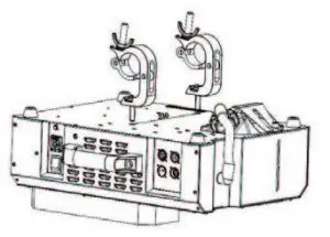 FIG 7 Upside-down installation