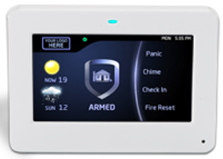 DMP 9800 Series LT-1367 Graphic Touchscreen Keypad-fig1