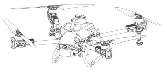 XAG P40 Agricultural UAS Drone