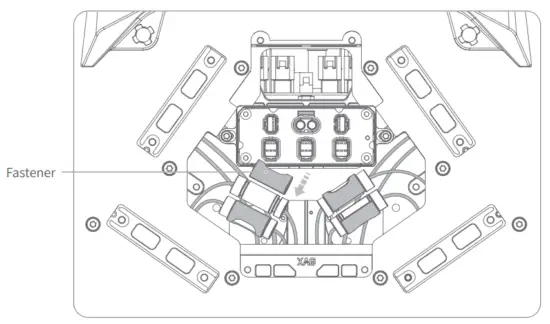 XAG P40 Agricultural UAS Drone - Fastener.
