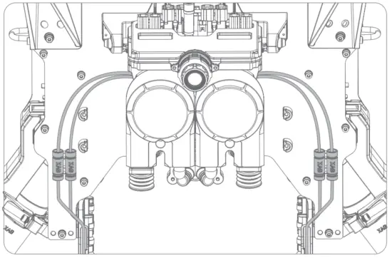 XAG P40 Agricultural UAS Drone - Tighten connectors