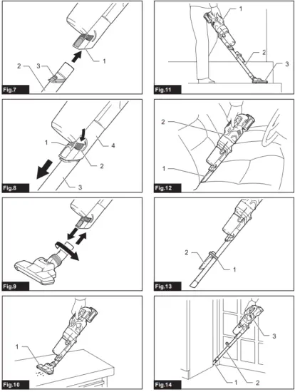 makita CL003G Cordless Cleaner - 2
